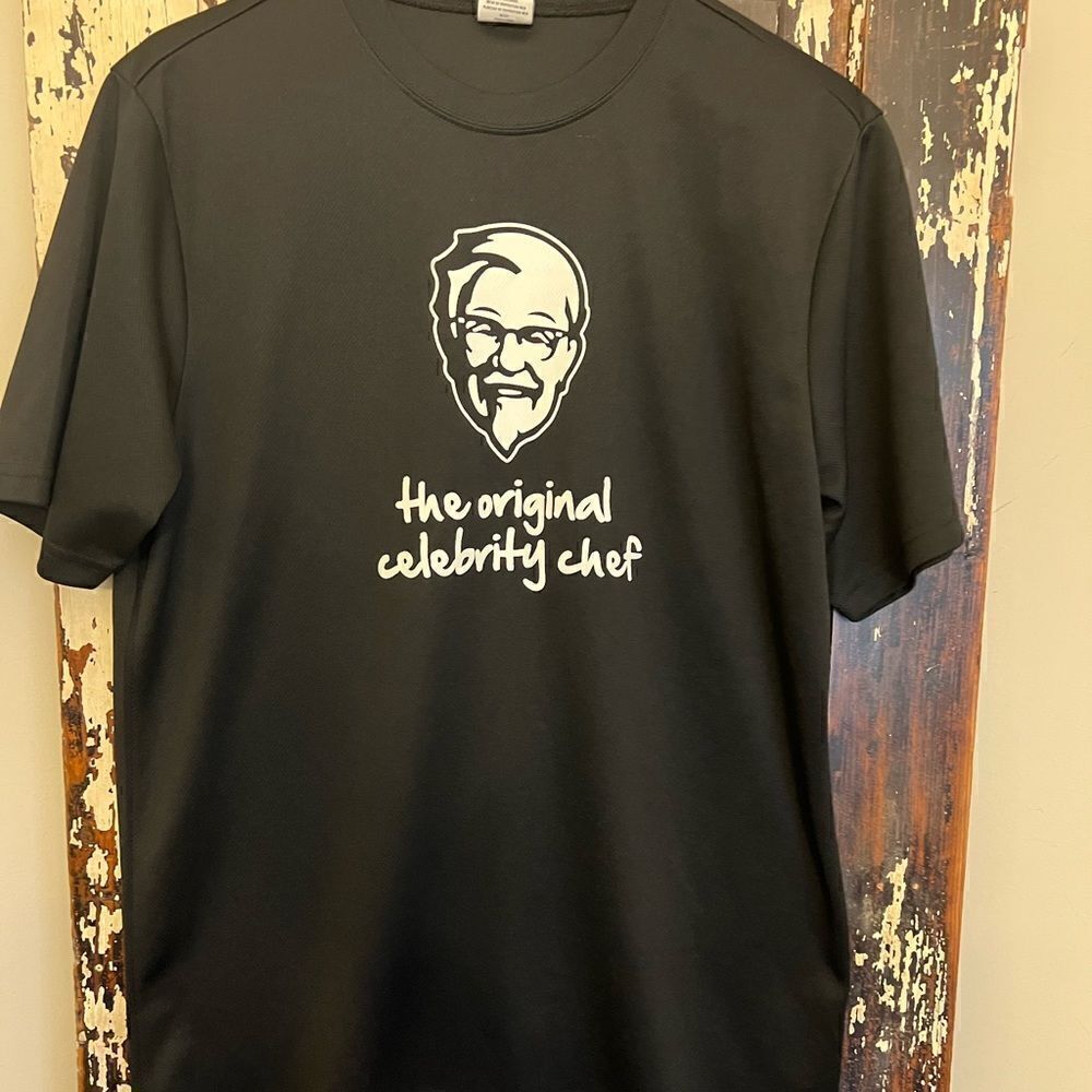 COLONEL SANDERS‎ ORIGINAL CELEBRITY CHEF SHIRT Kentucky Fried Chicken Uniform M